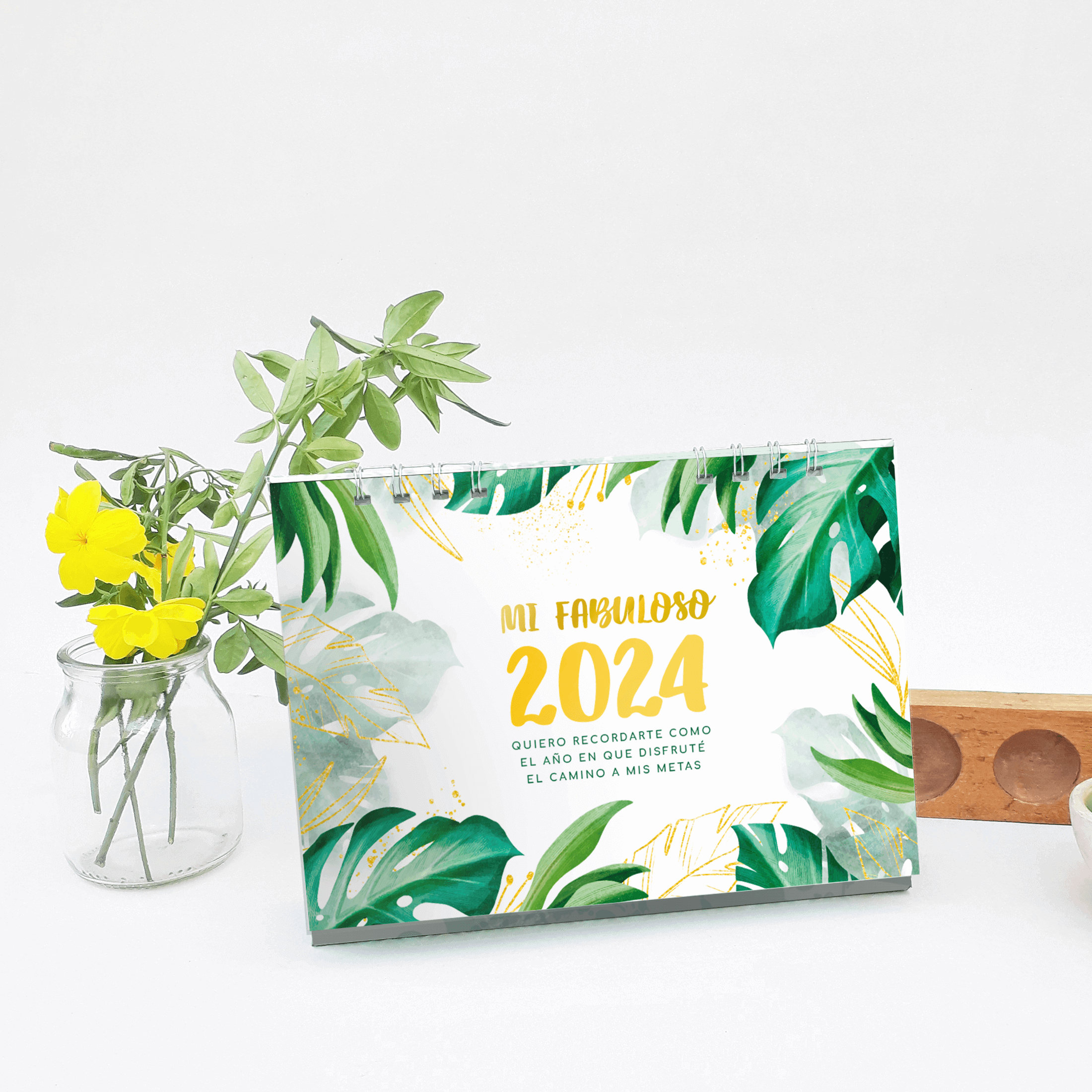 Calendario-Planificador-Escritorio - Selva